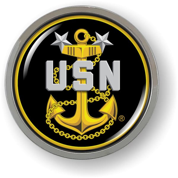 U.S. Navy Fouled Anchor - Master Chief Petty Officer Emblem